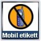Mobil etikett