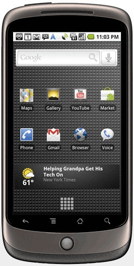 Google Nexus One Google Nexus One teszt – ülj le, ötös!