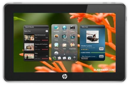 HP Hurricane 2011-tõl jön a HP webOS tablet