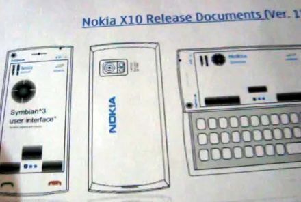 Nokia X10 Titkos mobil: Nokia X10