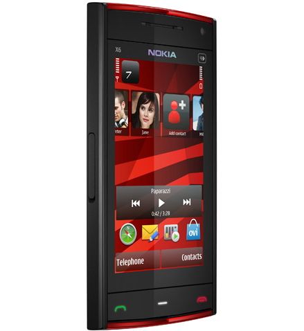 Nokia X6 Nokia X6 az ajtóban