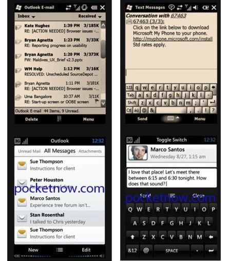 wm7 Megérkeztek az elsõ Windows Mobile 7 fotók