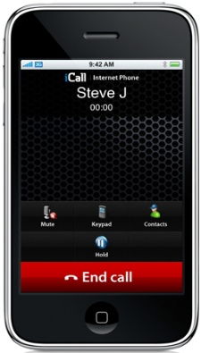 iCall iCall: VoIP hívások iPhone-on