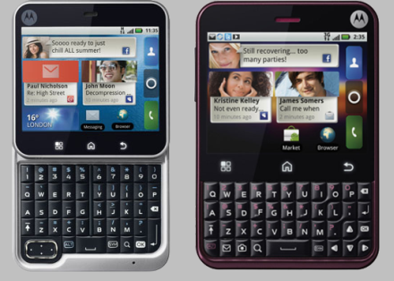 Motorola Flipout és Charm: megállnak a 2.1-nél