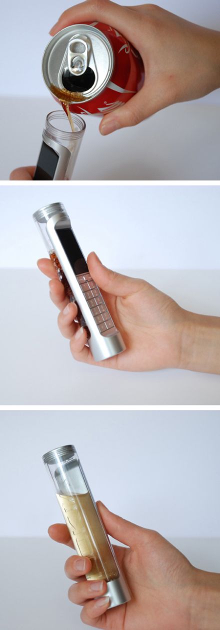 kóla nokia koncepció coke Kólával tölthetõ telefon