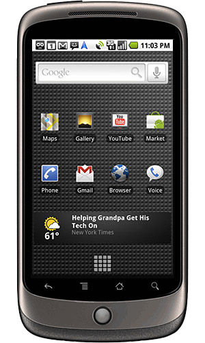 Nexus One Még mindig nem fogy a Nexus One
