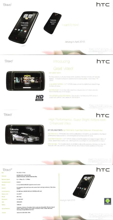 HTC Bravo Márciustól hódít a HTC Bravo?