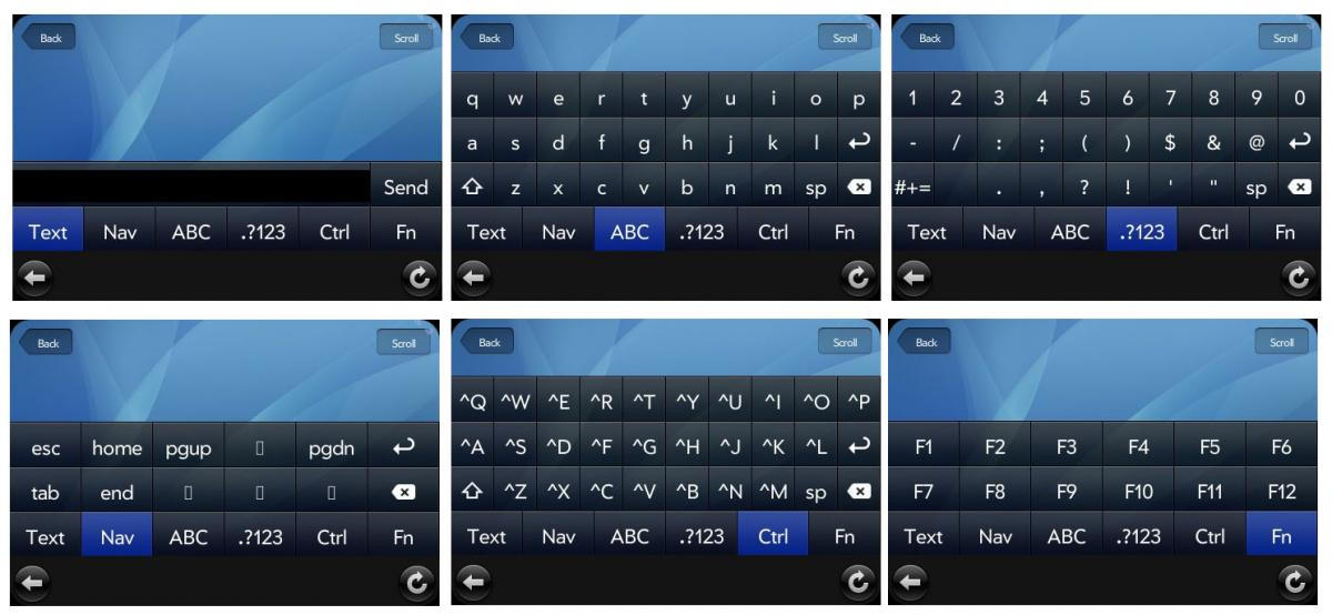 Palm Pre keyboard virtual Virtuális billentyûzet Palm Pre-re