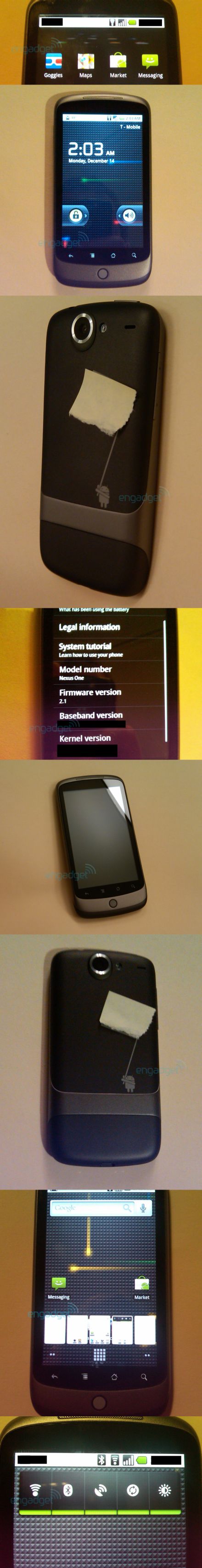 Nexus One Friss! HTC Nexus One az FCC oldalán