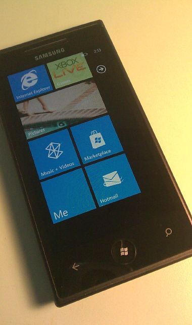 Samsung New WP7 WP7 készülékdömpingre készül a Samsung