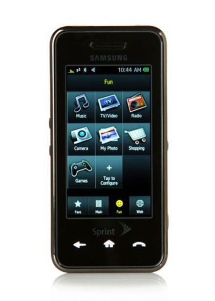 Sprint Samsung Instinct A Samsung és az LG uralja Észak-Amerikát