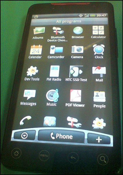 supersonic Lebukott a HTC Supersonic?