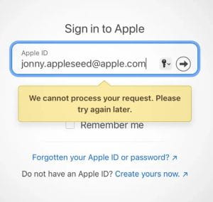 Az Apple-felhasználókat magyarázat nélkül kizárták Apple ID-jükből