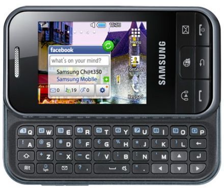 Samsung Ch@t 350: QWERTY és olcsó