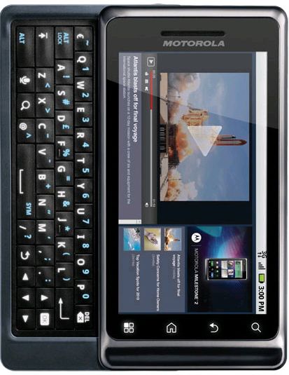 Froyoval debütál a Motorola Milestone 2