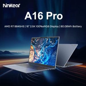 Ninkear A16 Pro – erős teljesítmény Ryzen 7 CPU-val