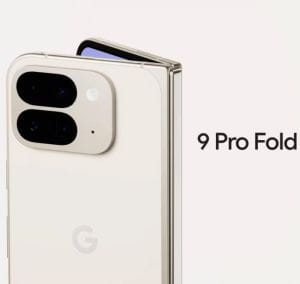 A Google Pixel 9 Pro Fold nagyobb kijelzőket, frissített csuklópántot és vékonyabb profilt kínál