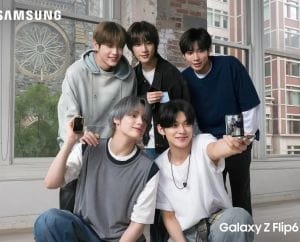 A Samsung együttműködik a TXT fiúbandával az új Galaxy márka himnuszán