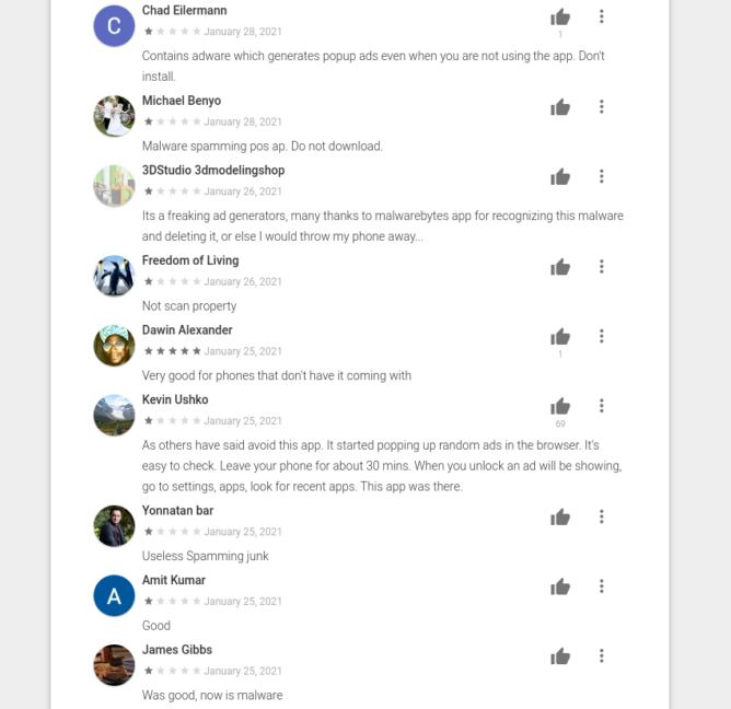 Malware lett a Barcode Scannerből. De a másikból!