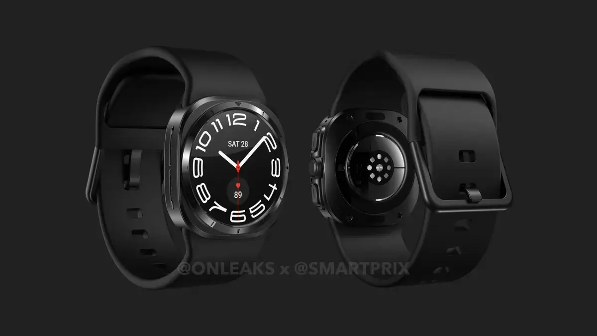 Samsung Galaxy Watch7 Ultra se verá inusual