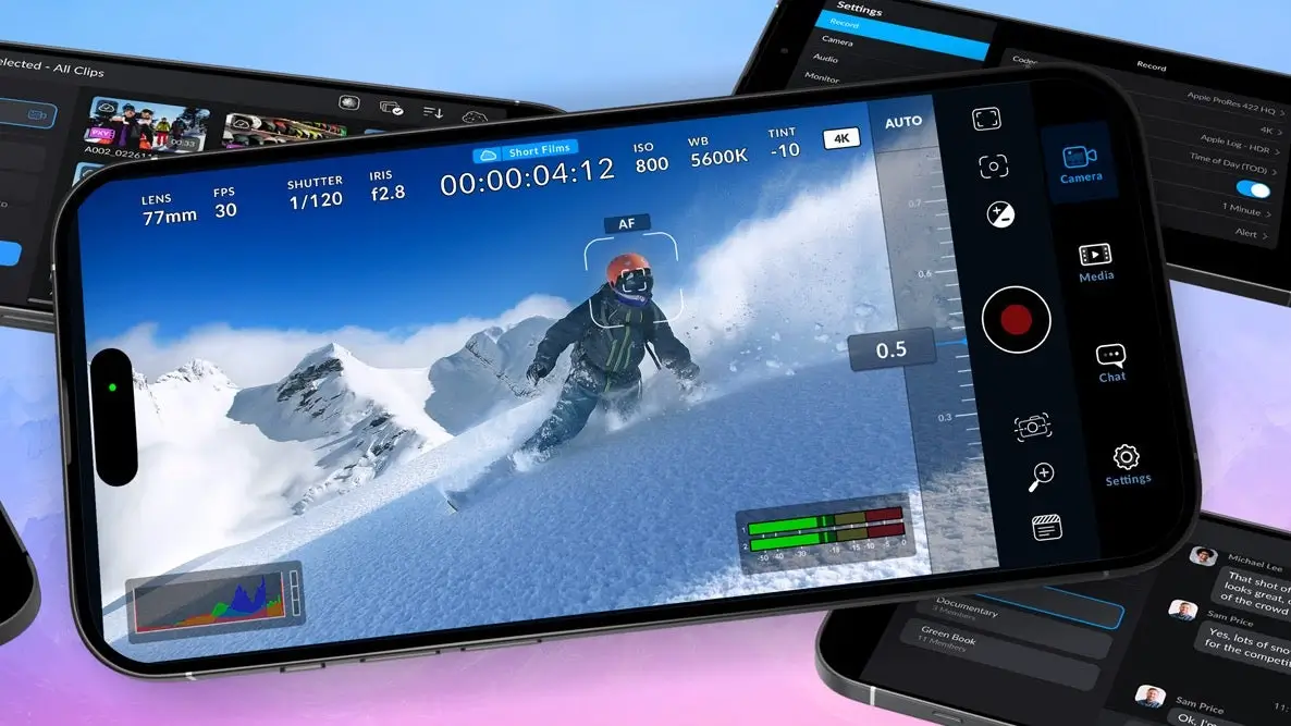 A Blackmagic Camera App frissítése iPhone 16 kompatibilitást és új funkciókat hoz