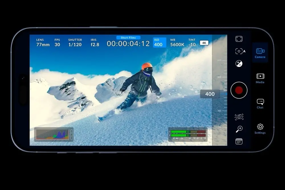 A Blackmagic Camera App frissítése iPhone 16 kompatibilitást és új funkciókat hoz