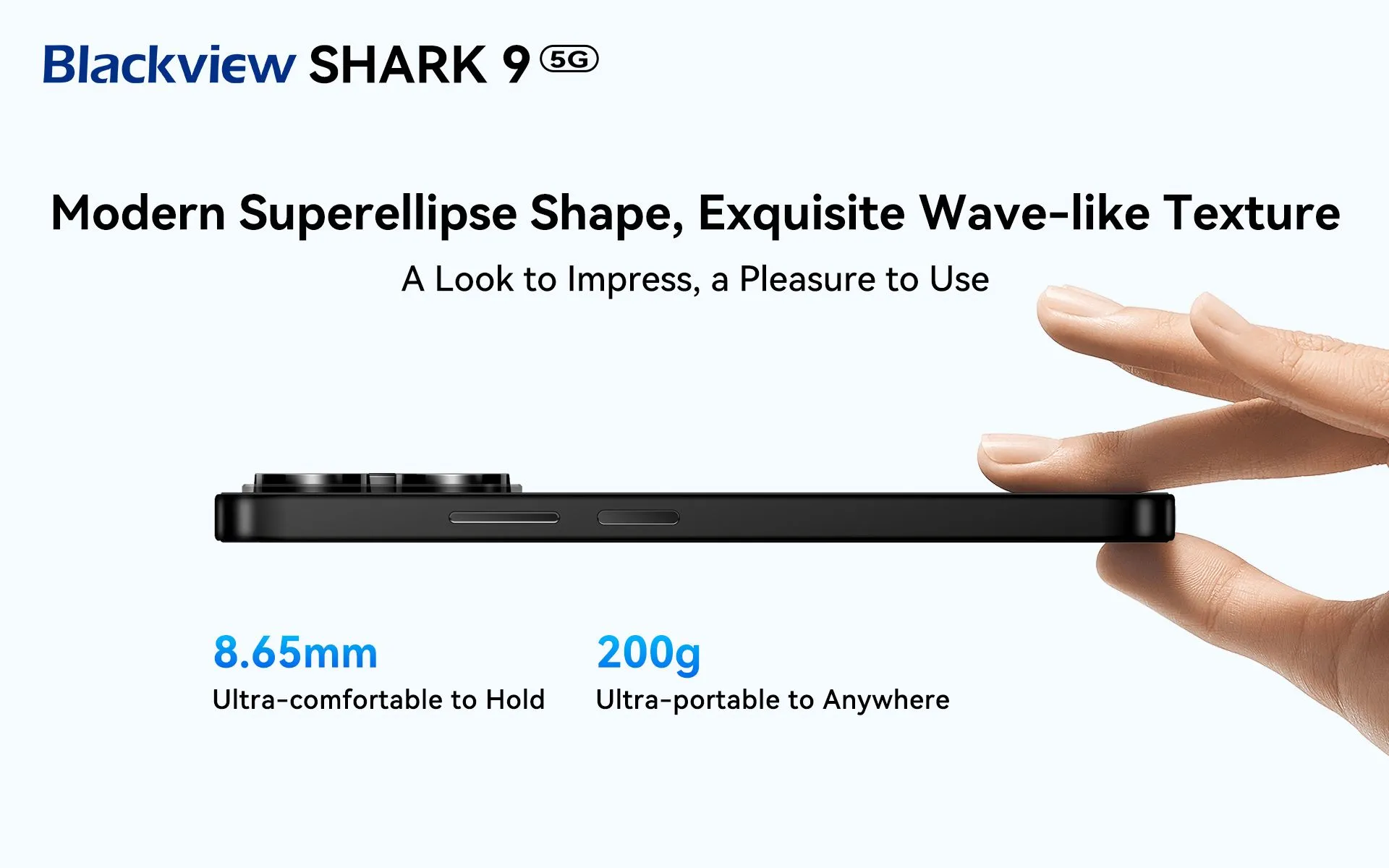 Blackview SHARK 9 5G: AI kamera és erőteljes teljesítmény