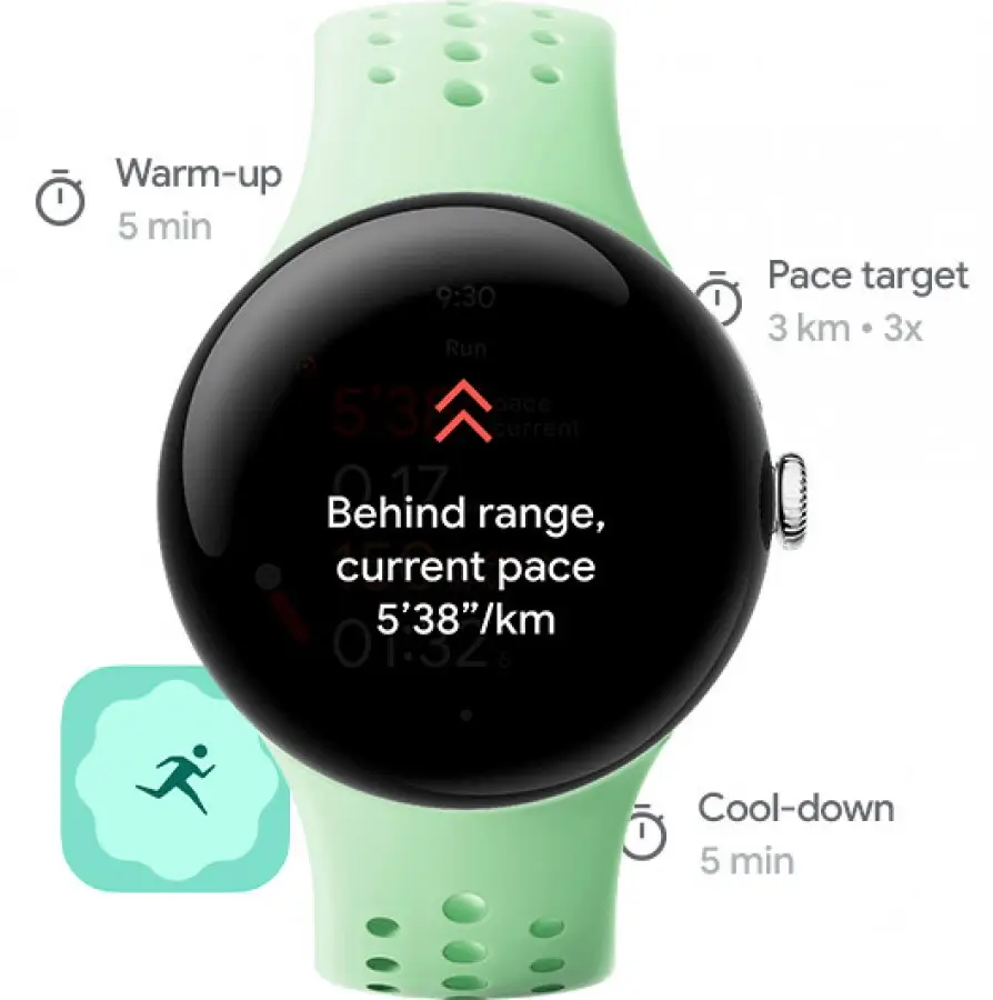 Itt a Google Pixel Watch 3: két méret, UWB és Bluetooth LE Audio