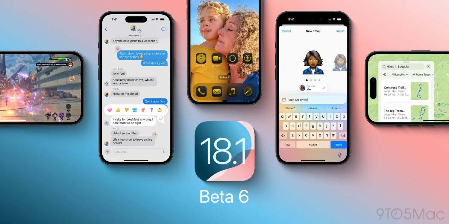 iOS 18.1 béta 6: Az Apple Intelligence funkciók bemutatkoznak