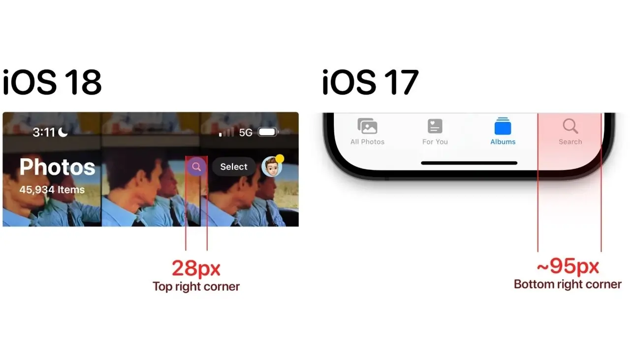 Utálják a felhasználók az iOS 18 Fotók újítását