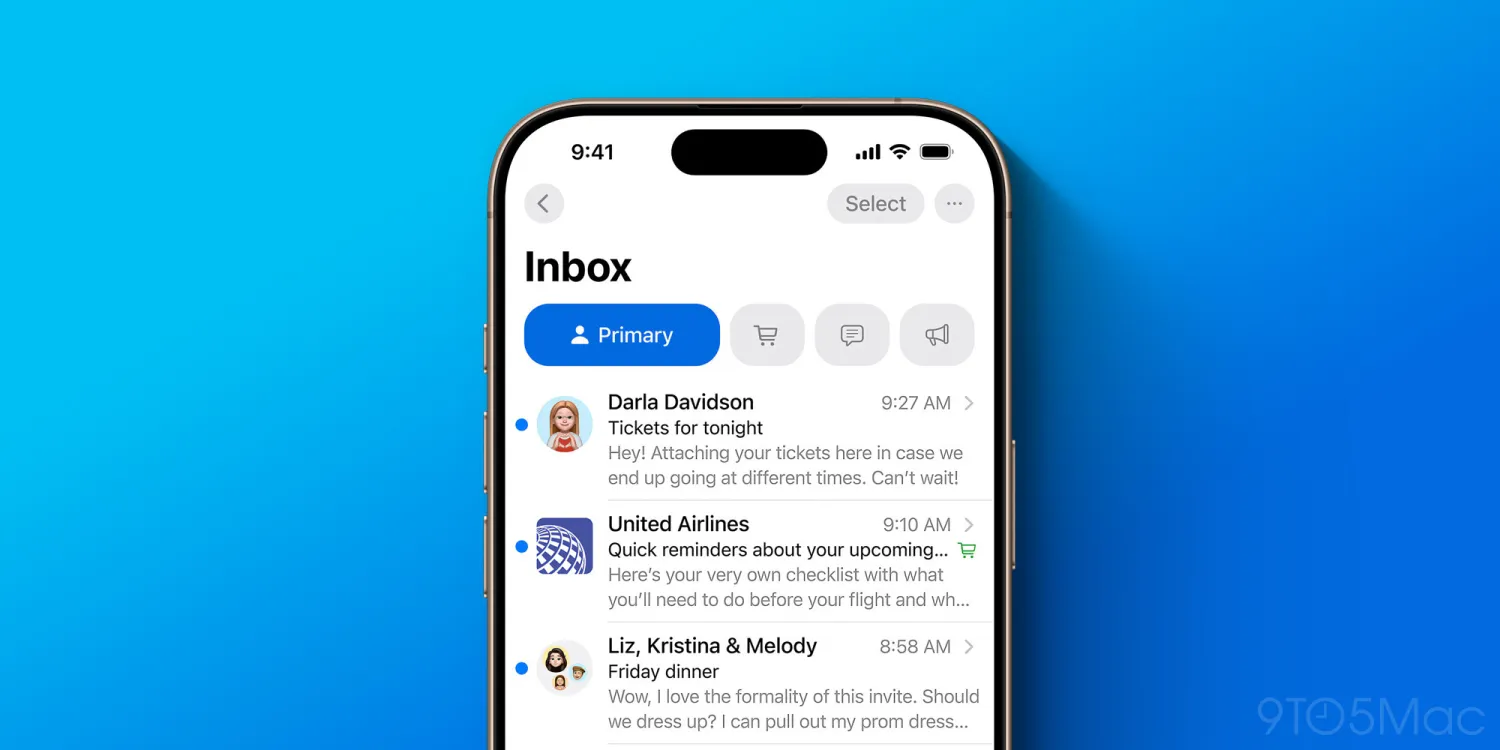 Az iOS 18.2 legnagyobb újítása: A Mail alkalmazás teljes átalakítása