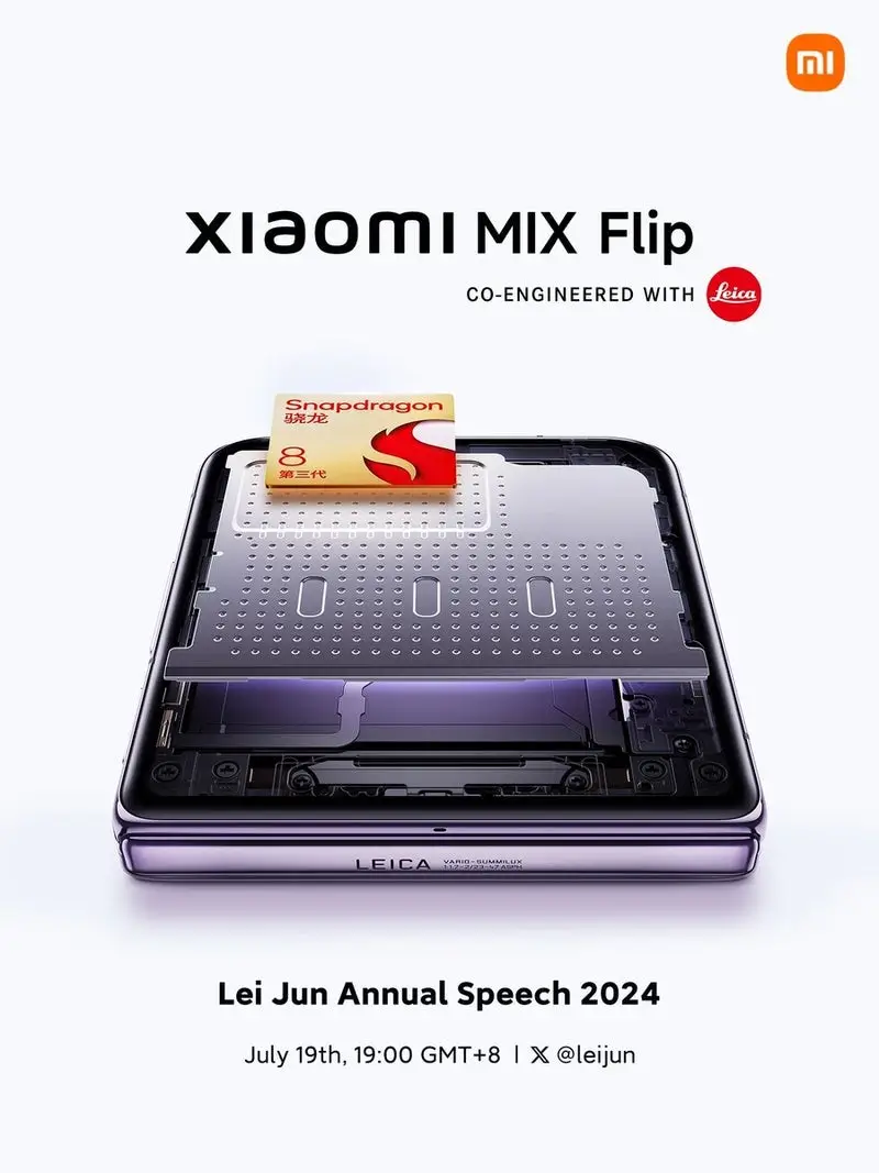 A Xiaomi Mix Flip megmutatja a Samsung Z Flip6-nak, hogyan kell készíteni a fedőképernyőket