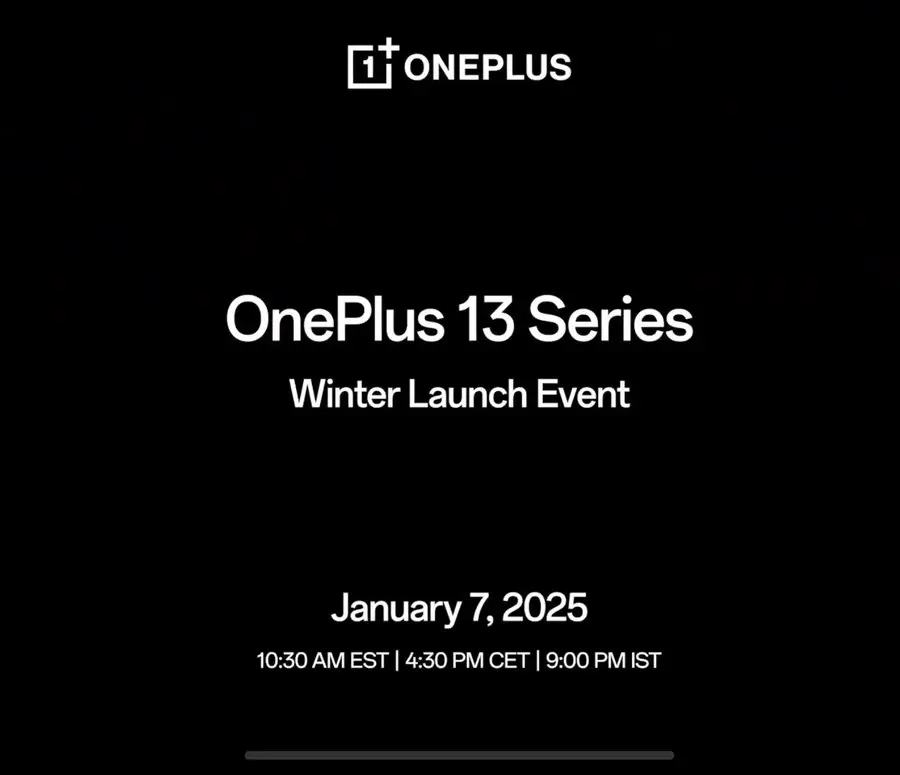 Év elején, 2025. január 7-én debütál a OnePlus 13 széria!