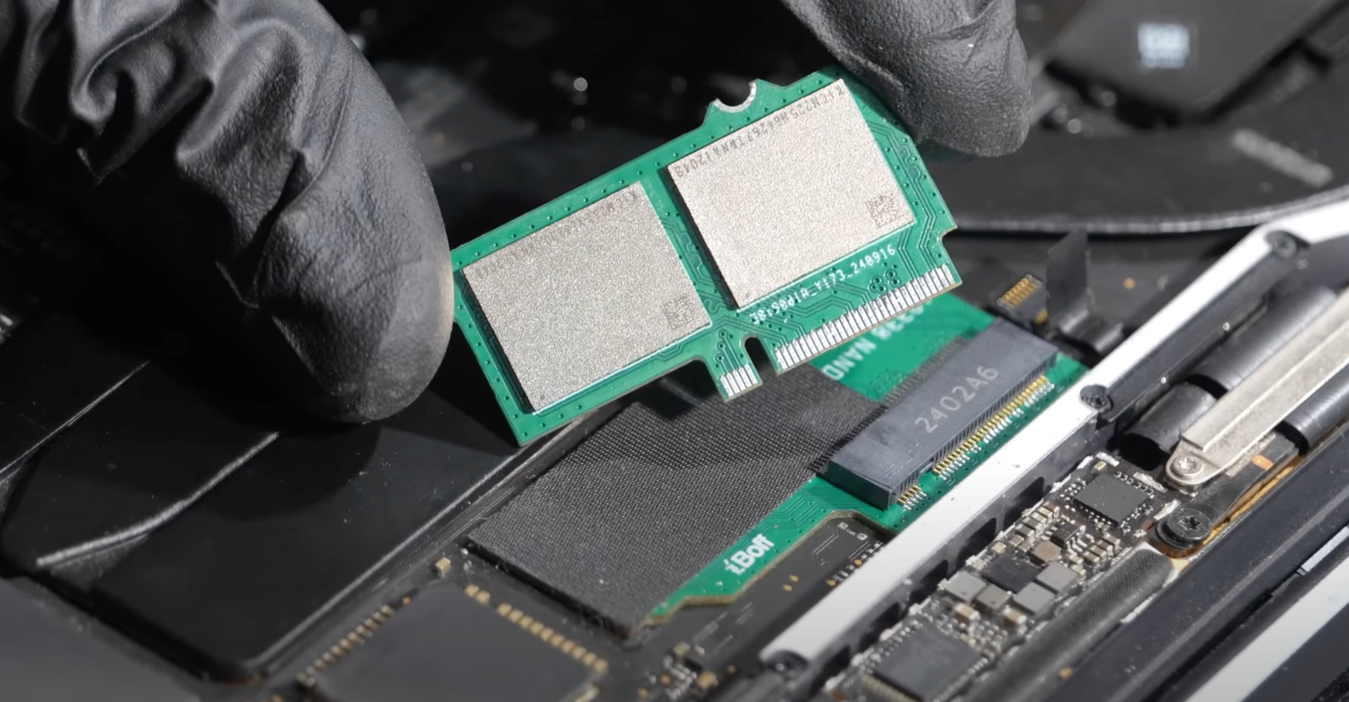 Want to replace the soldered SSD in your MacBook Pro? A…