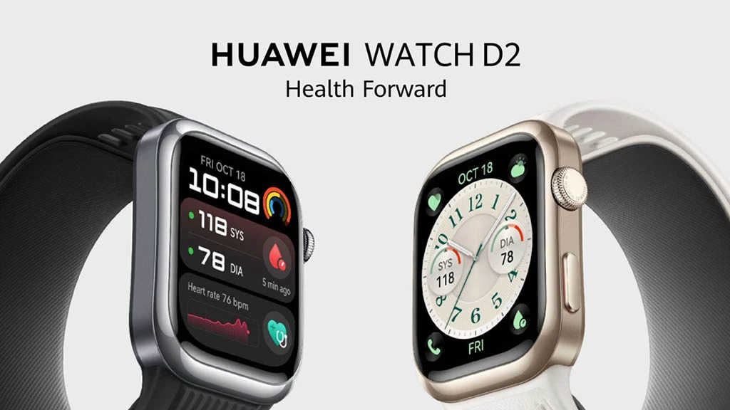 A Huawei bemutatta a Watch D2-t: új dizájn, fejlett egészségügyi funkciók