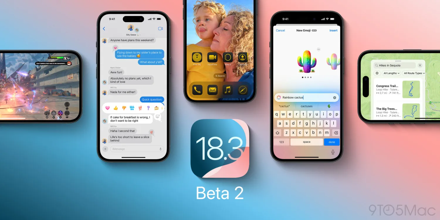 Megérkezett az iOS 18.3 béta 2 – apró újdonságok és hibajavítások